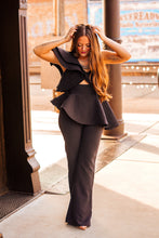 Load image into Gallery viewer, The Roxton Jumpsuit in Black
