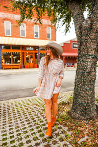 The Yareli Shirt Dress