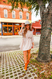 The Yareli Shirt Dress