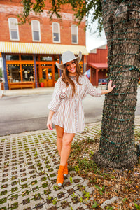 The Yareli Shirt Dress