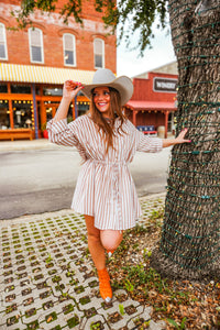 The Yareli Shirt Dress