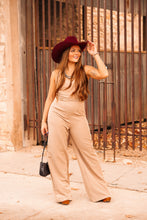 Load image into Gallery viewer, The Xander Jumpsuit in Latte
