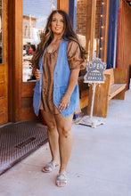 Load image into Gallery viewer, The Bayker Romper in Toffee
