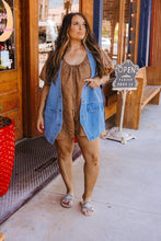 Load image into Gallery viewer, The Bayker Romper in Toffee
