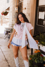 Load image into Gallery viewer, The Halyn Cardigan in Pink
