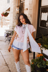 The Halyn Cardigan in Pink