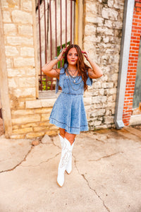 The Johanna Denim Dress