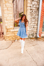 Load image into Gallery viewer, The Johanna Denim Dress
