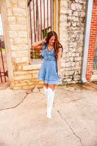 The Johanna Denim Dress