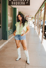 Load image into Gallery viewer, The Halyn Cardigan in Green

