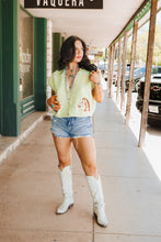 Load image into Gallery viewer, The Halyn Cardigan in Green
