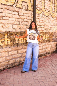 The Cowgirl Mountain Muscle Tank