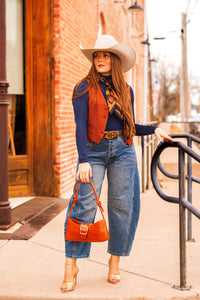 The Tecova Barrel Jeans