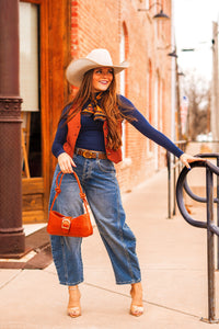 The Tecova Barrel Jeans