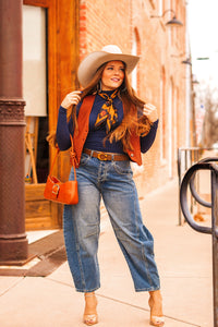 The Tecova Barrel Jeans