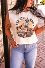 Load image into Gallery viewer, The Cowgirl Mountain Muscle Tank
