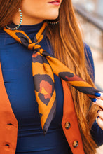 Load image into Gallery viewer, Leopard Print Square Scarf
