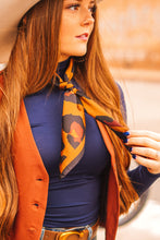 Load image into Gallery viewer, Leopard Print Square Scarf

