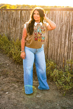 Load image into Gallery viewer, The Vintage Butterfly Muscle Tank
