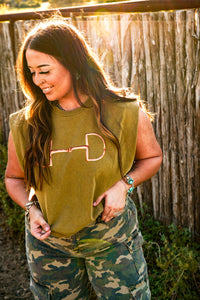 The Horse Bit Muscle Tank