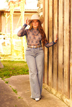 Load image into Gallery viewer, The Whitney Lace Top in Teal
