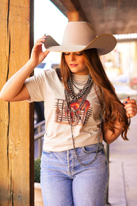 The Fence Bronc Tee