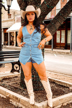 Load image into Gallery viewer, The Slater Romper in Denim

