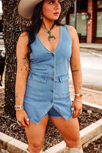 Load image into Gallery viewer, The Slater Romper in Denim
