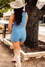 Load image into Gallery viewer, The Slater Romper in Denim
