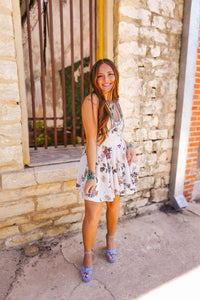 The Blooming Mini Dress