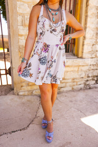 The Blooming Mini Dress