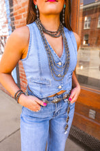 Load image into Gallery viewer, The Maybree Denim Vest
