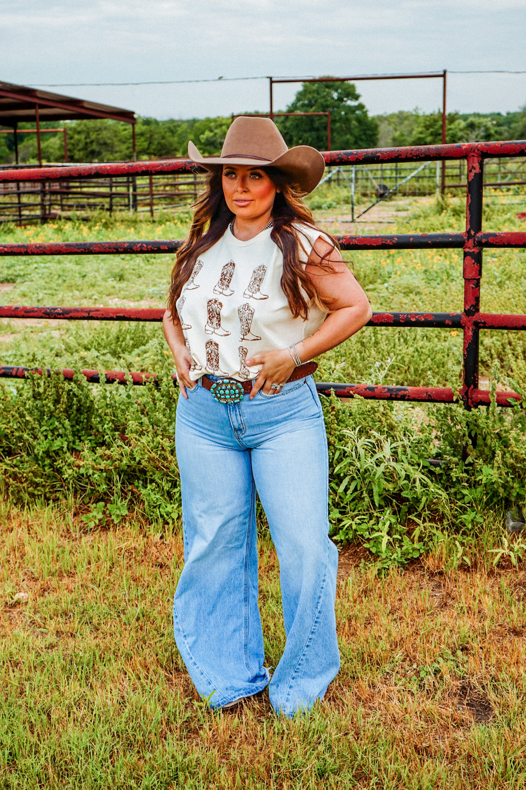 The Brown Boots Muscle Tank