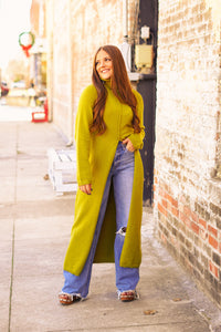 The Bellini Sweater Tunic in Chamomile