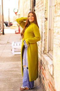 The Bellini Sweater Tunic in Chamomile