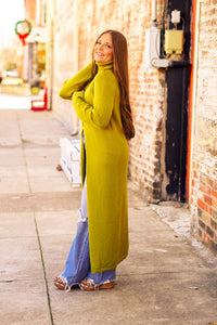 The Bellini Sweater Tunic in Chamomile