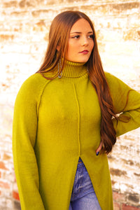 The Bellini Sweater Tunic in Chamomile