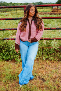 The Strang Jacket in Dusty Pink