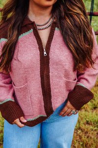 The Strang Jacket in Dusty Pink