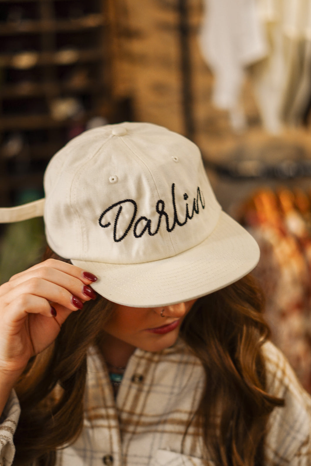 Darlin Embroidered Skate Hat