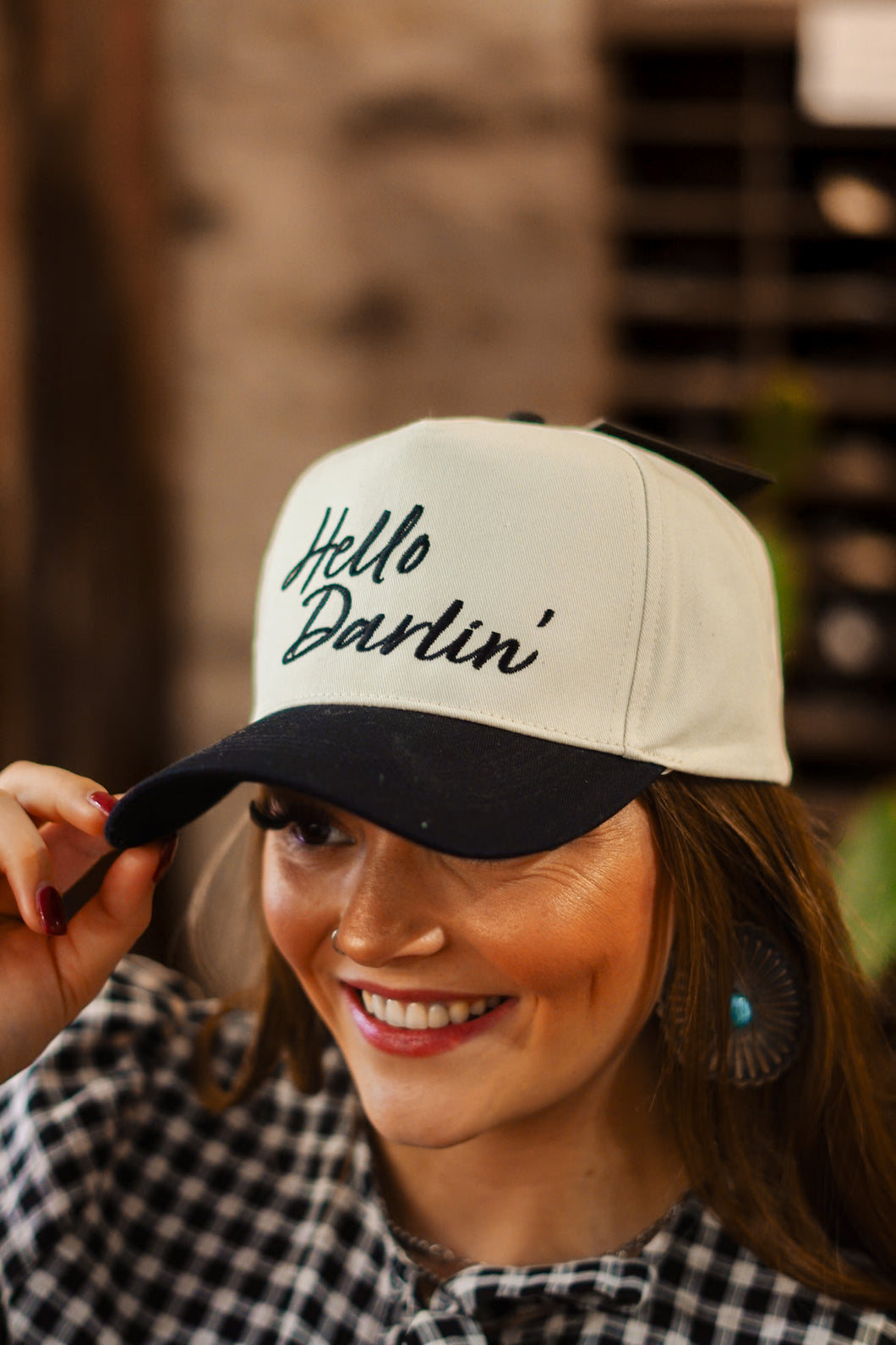 Hello Darlin' 2 Tone Cap