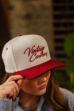 Load image into Gallery viewer, Vintage Cowboy Trucker Hat
