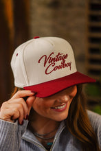 Load image into Gallery viewer, Vintage Cowboy Trucker Hat
