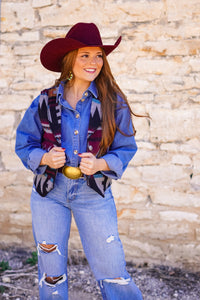 The Denim For Days Top