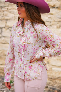 The Pastel Floral Blouse