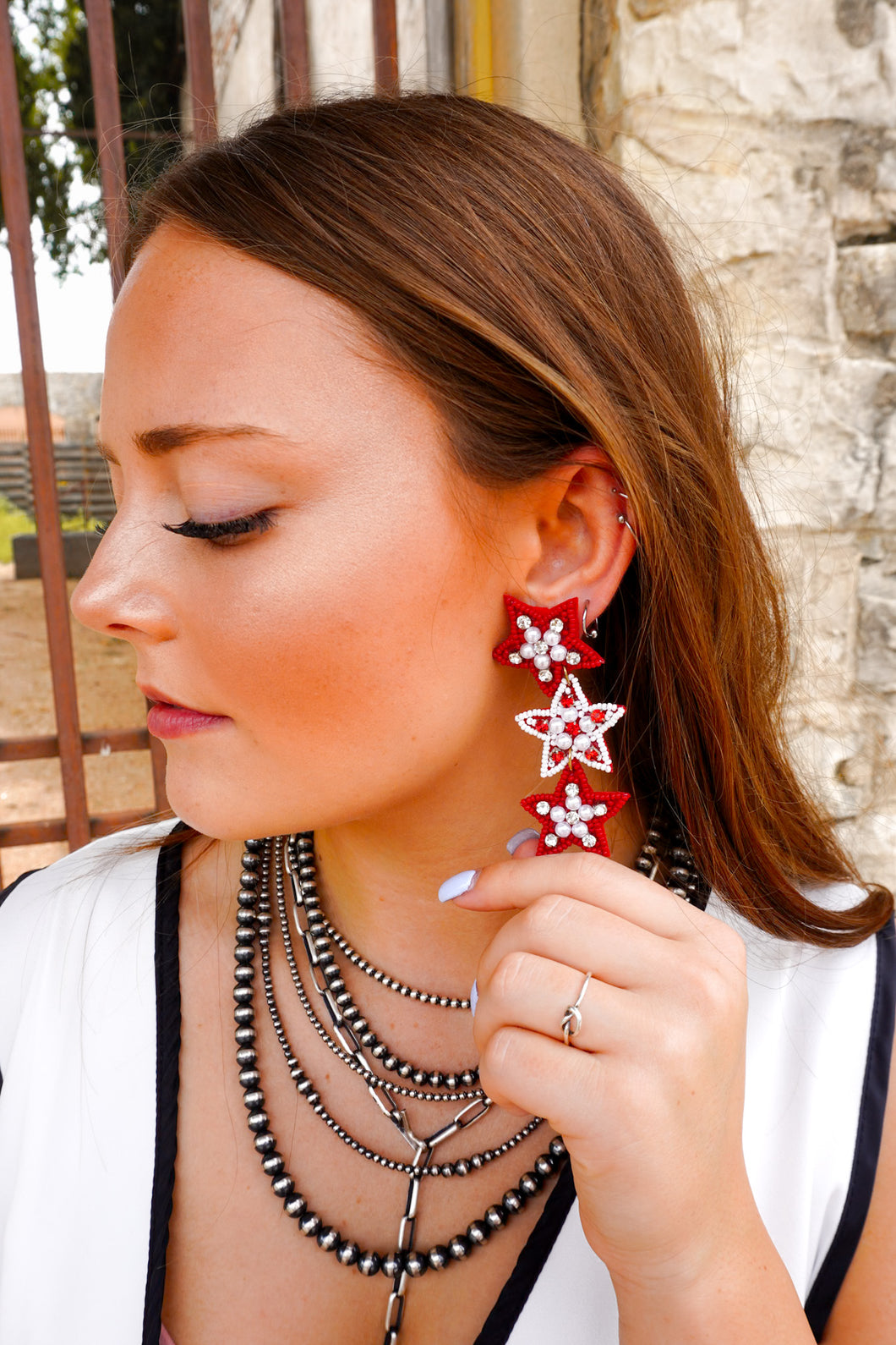 The Star Spangled Earrings