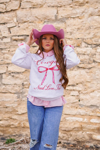 Cowgirls Need Love Too Sweatshirt