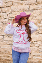 Load image into Gallery viewer, Cowgirls Need Love Too Sweatshirt
