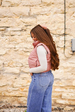 Load image into Gallery viewer, The Macie Puffer Vest in Pink
