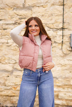 Load image into Gallery viewer, The Macie Puffer Vest in Pink
